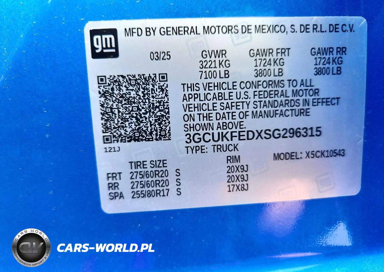 2025 Chevrolet Silverado K1500 Lt Trail Boss VIN:3GCUKFEDXSG296315 - 13