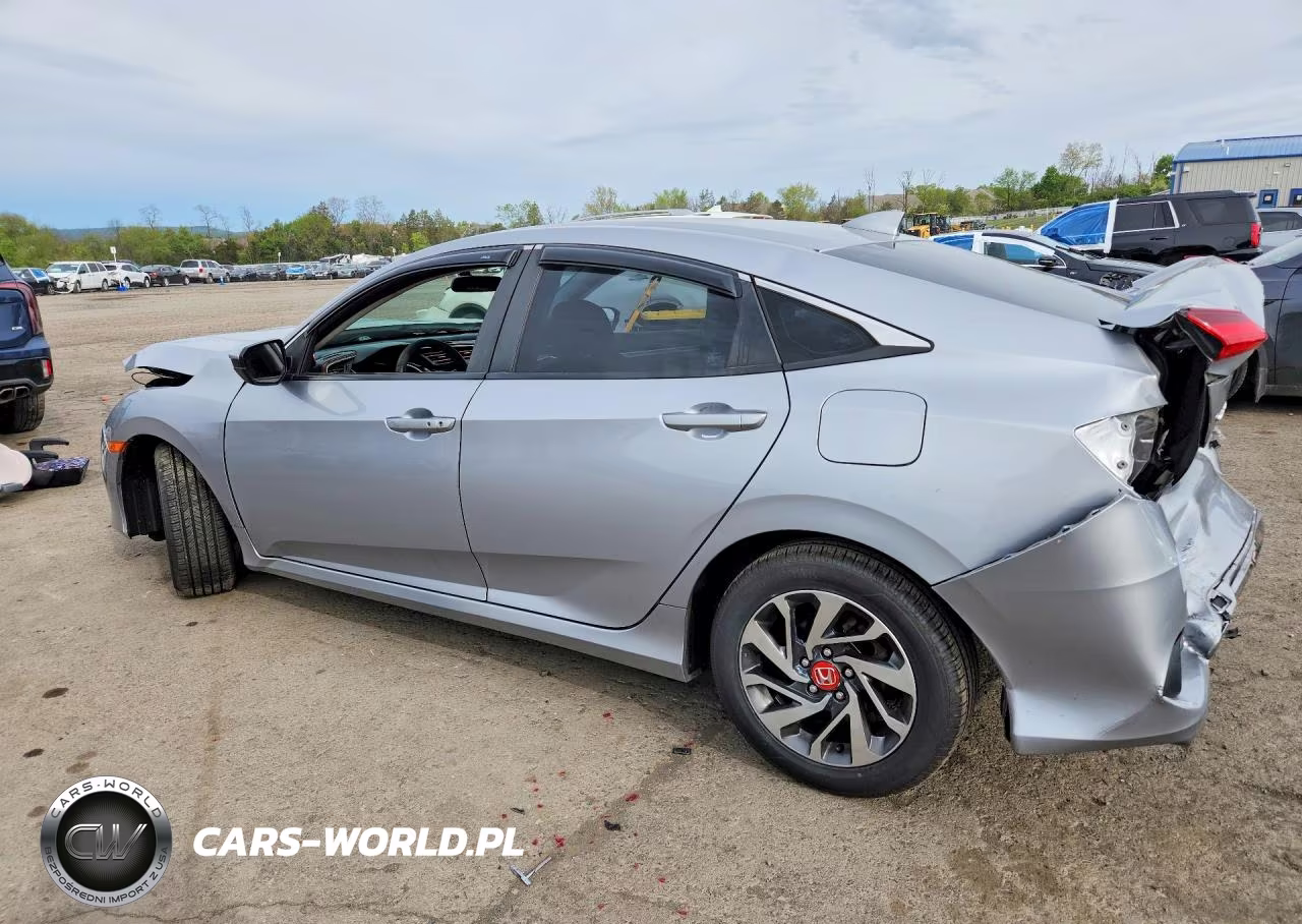 2018 Honda Civic Ex VIN:2HGFC2F79JH596712 - 2