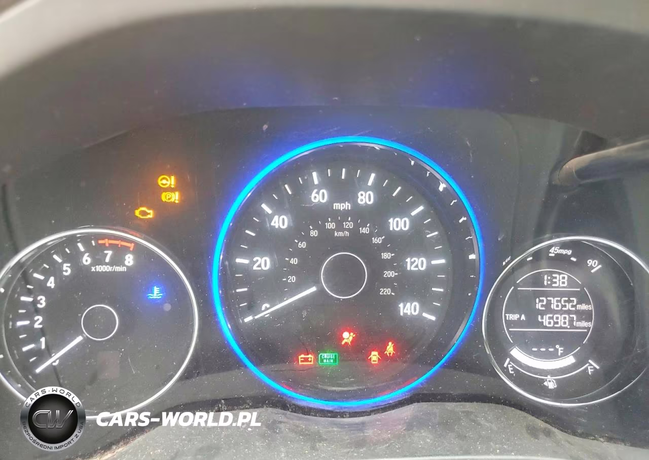 2017 Honda Hr-V Lx VIN:3CZRU5H36HM724589 - 9