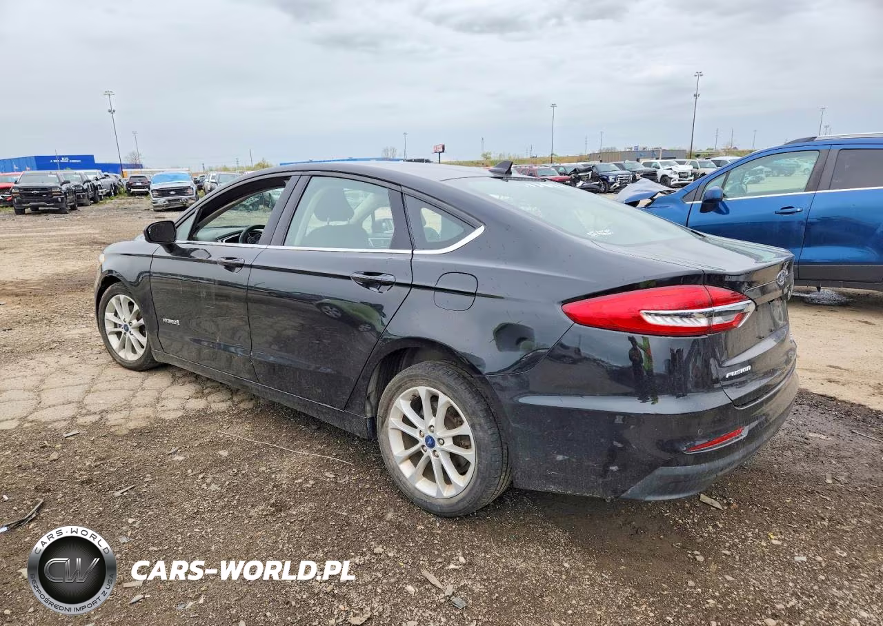 2019 Ford Fusion Se VIN:3FA6P0LU7KR168294 - 2