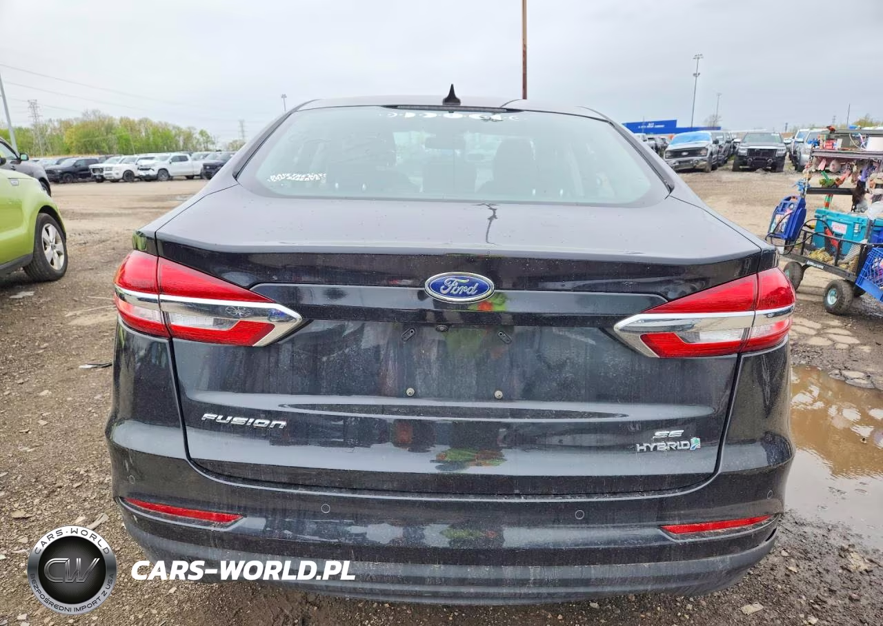 2019 Ford Fusion Se VIN:3FA6P0LU7KR168294 - 6