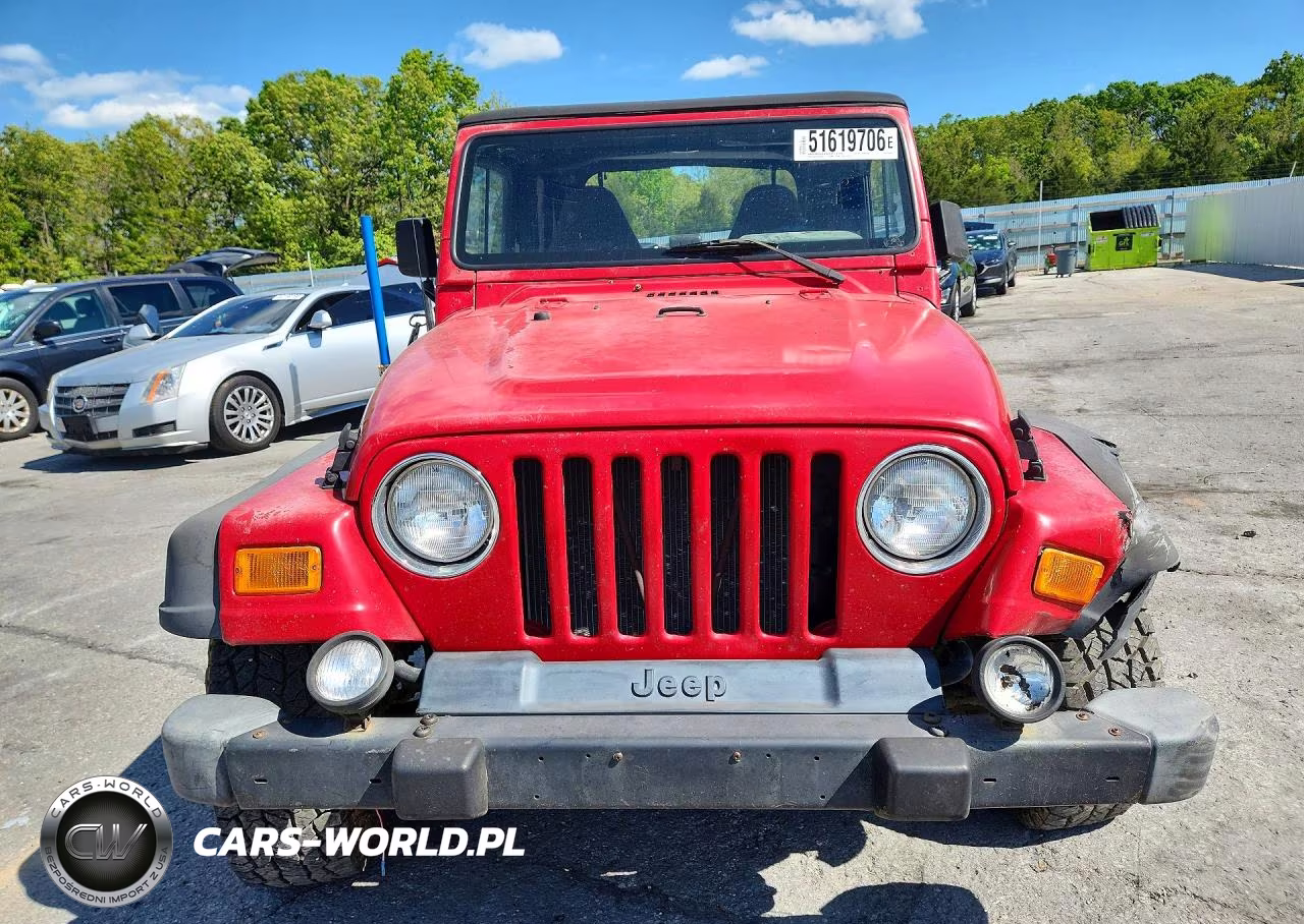 2000 Jeep Wrangler - Tj Se VIN:1J4FA29P1YP704868 - 5