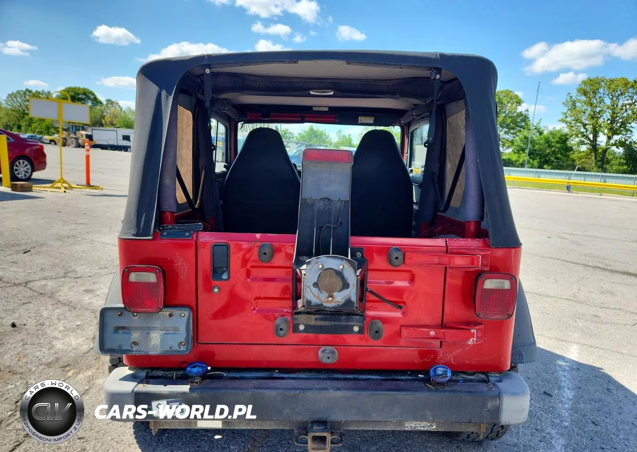 2000 Jeep Wrangler - Tj Se VIN:1J4FA29P1YP704868 - 6
