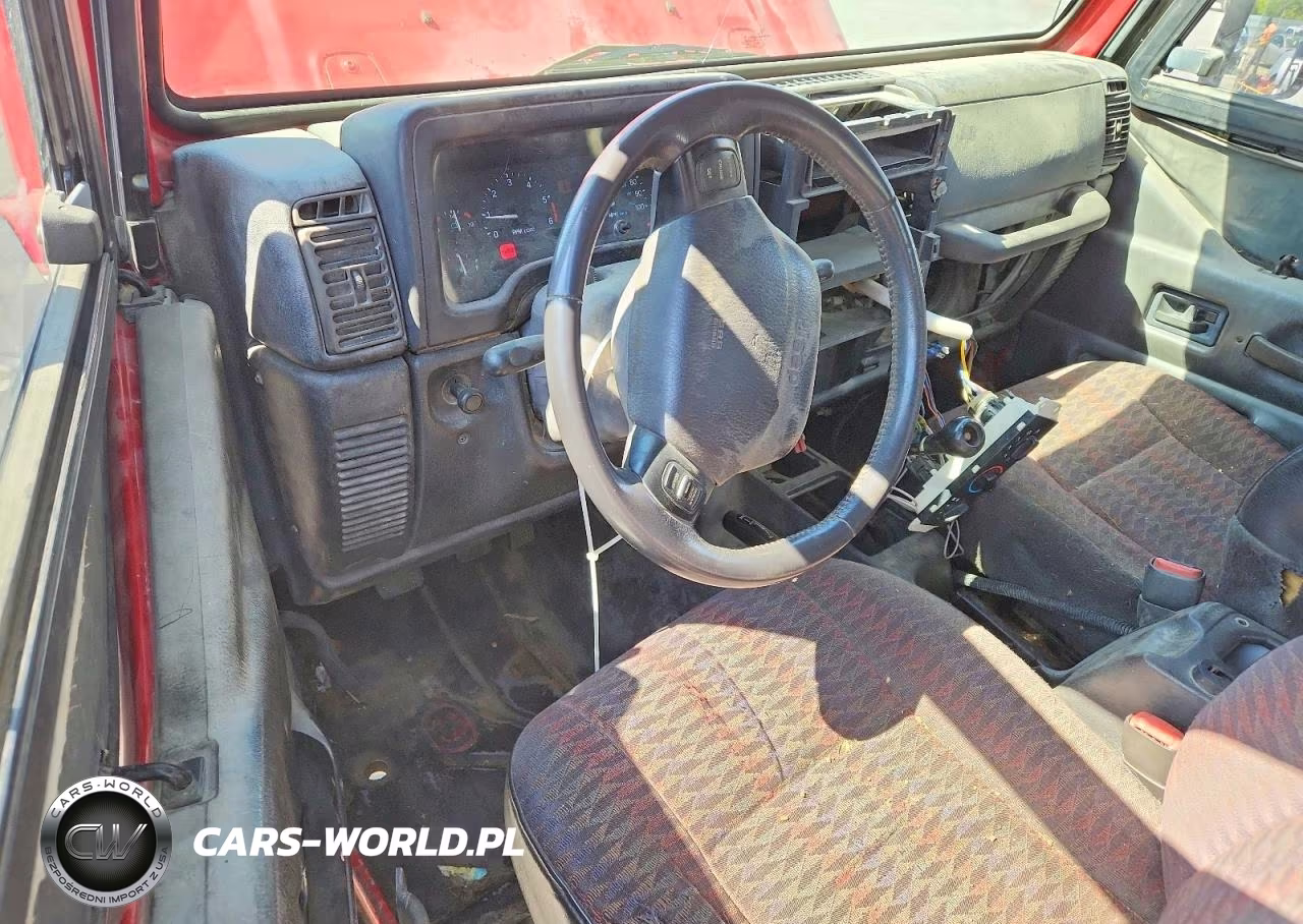 2000 Jeep Wrangler - Tj Se VIN:1J4FA29P1YP704868 - 8