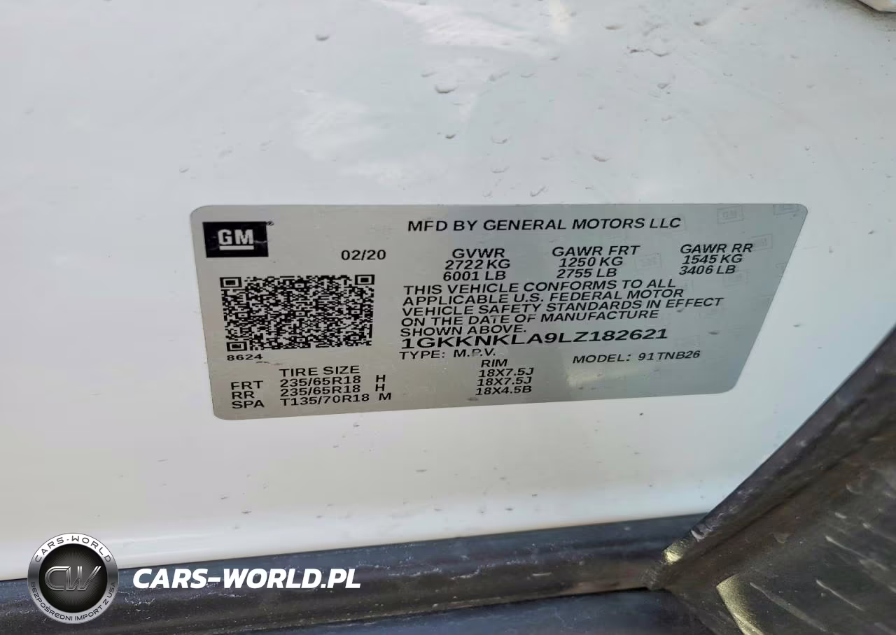 2020 GMC Acadia Sle VIN:1GKKNKLA9LZ182621 - 12