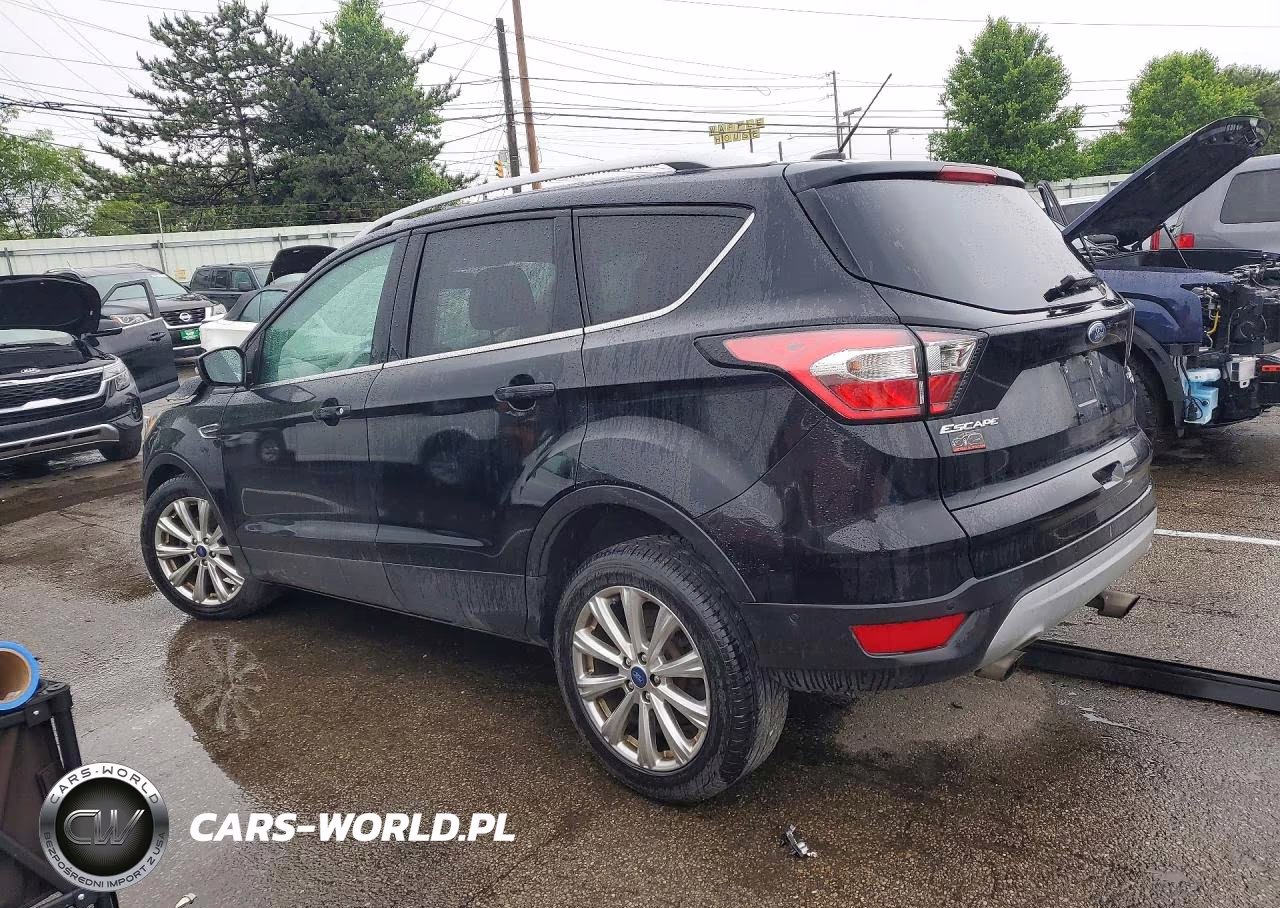 2017 Ford Escape Titanium VIN:1FMCU0JD1HUA31826 - 2