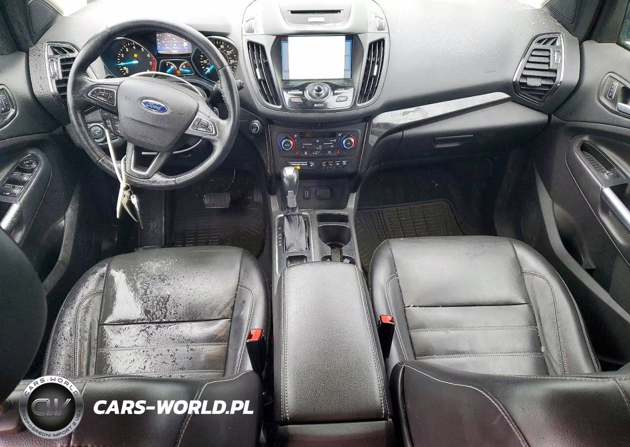 2017 Ford Escape Titanium VIN:1FMCU0JD1HUA31826 - 8
