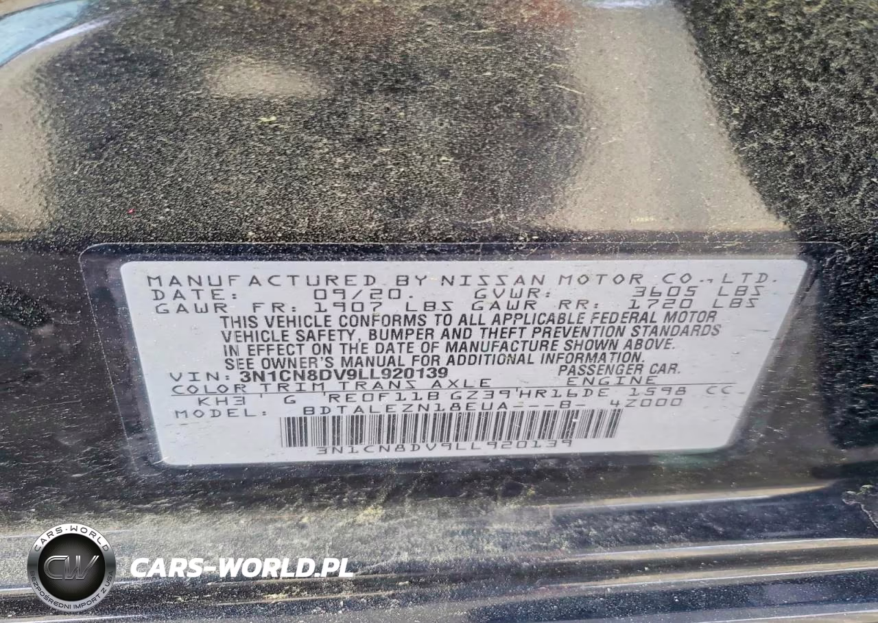 2020 Nissan Versa S VIN:3N1CN8DV9LL920139 - 12