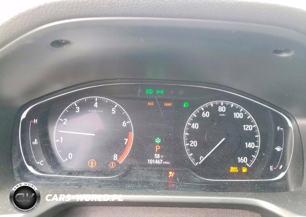 2019 Honda Accord Sport VIN:1HGCV1F3XKA033544 - 9