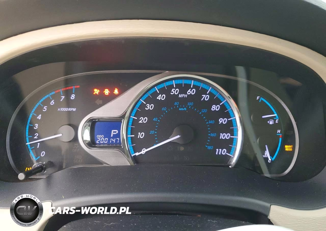 2012 Toyota Sienna Xle 8-Passenger VIN:5TDYK3DC2CS199458 - 9