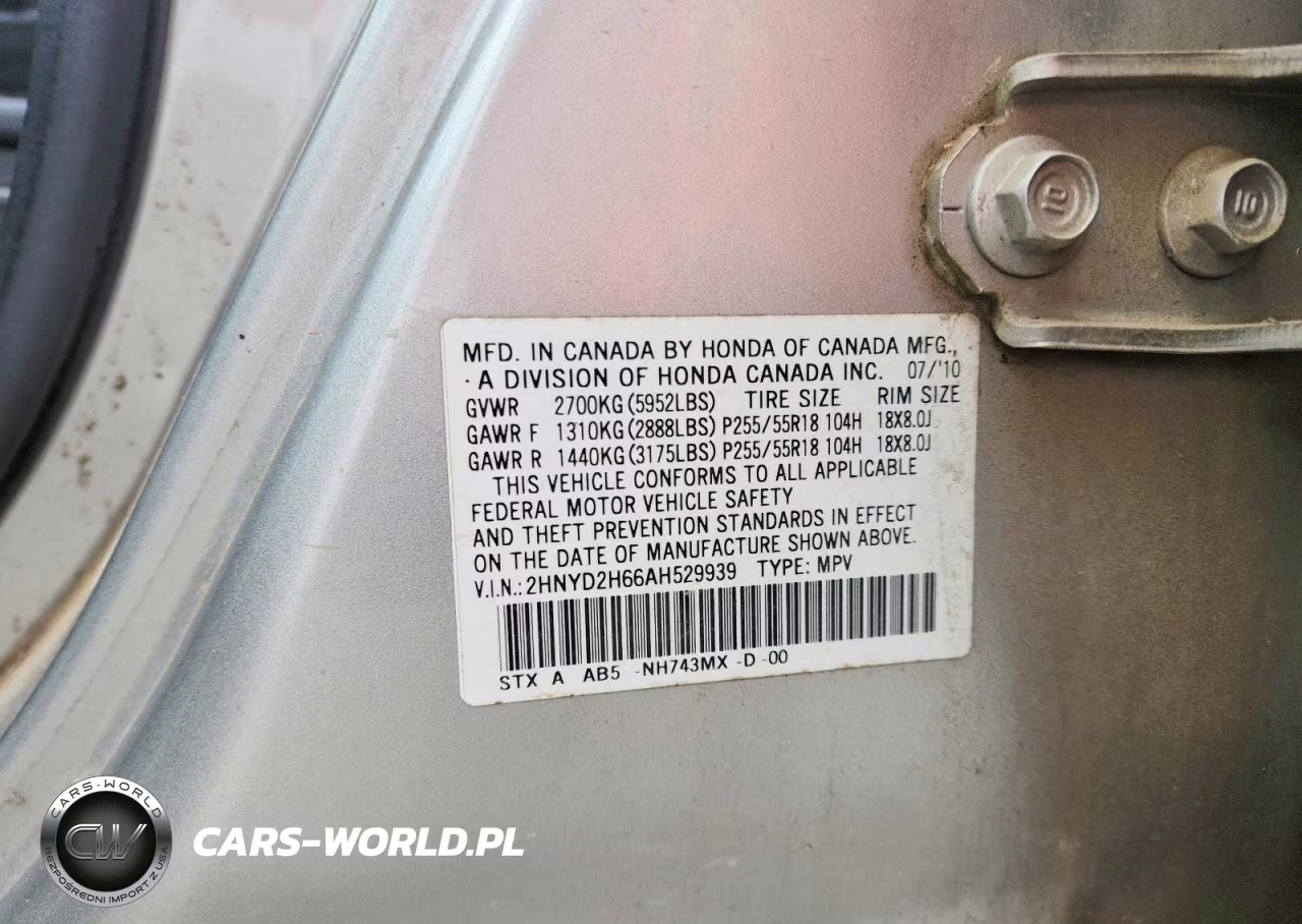 2010 Acura Mdx Technology VIN:2HNYD2H66AH529939 - 13