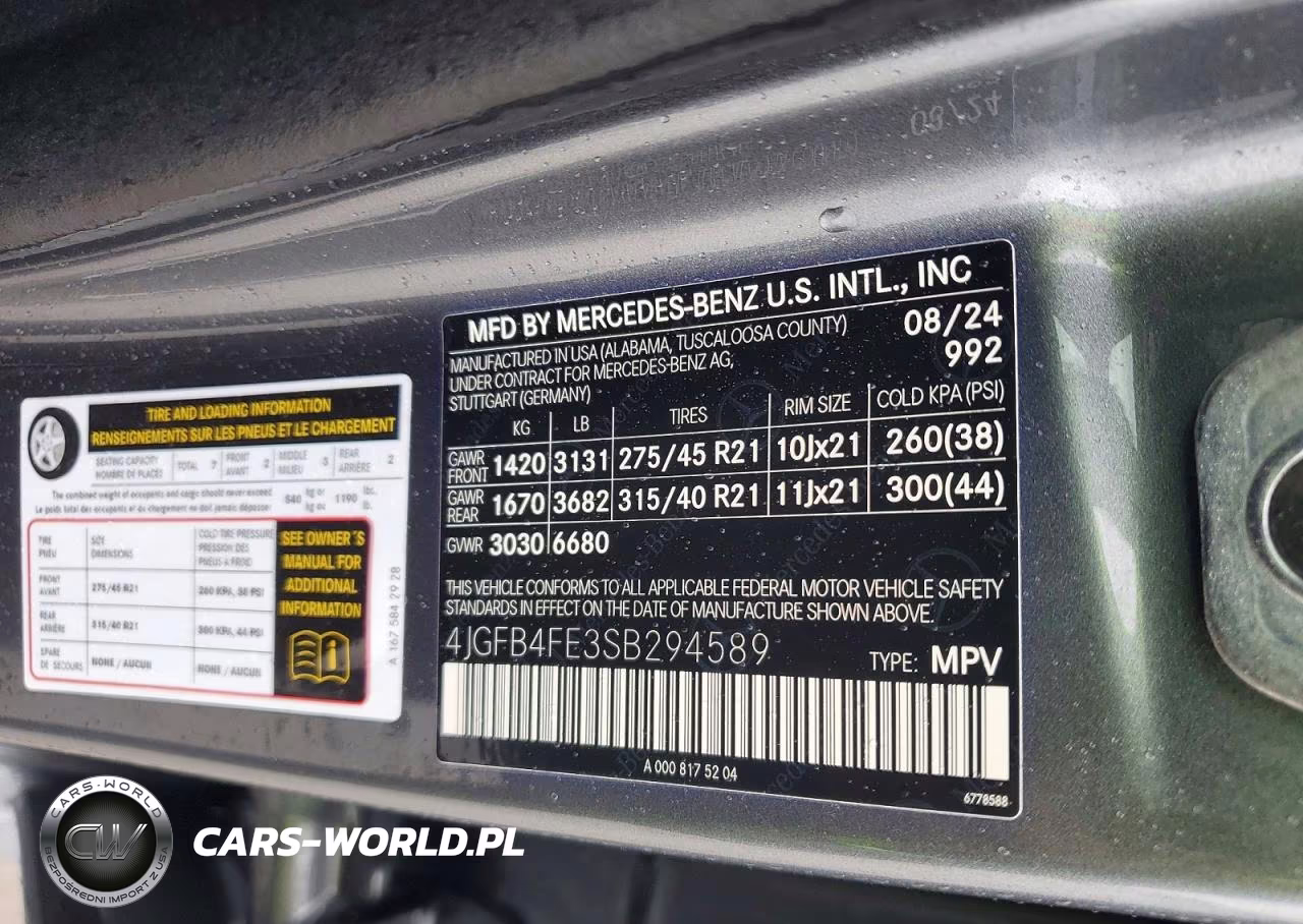 2025 Mercedes-Benz Gle 350 4Matic VIN:4JGFB4FE3SB294589 - 13