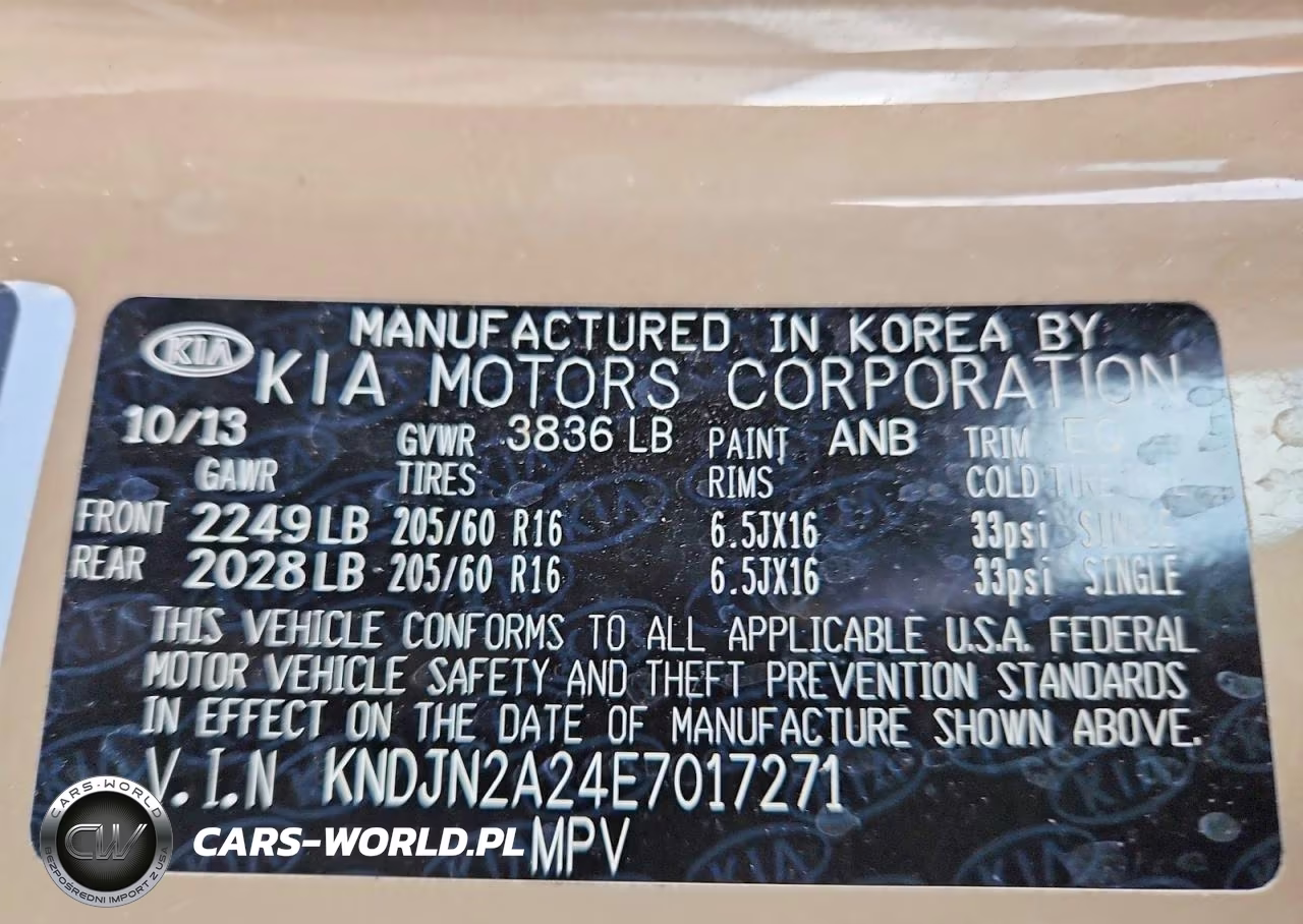2014 Kia Soul Base VIN:KNDJN2A24E7017271 - 12