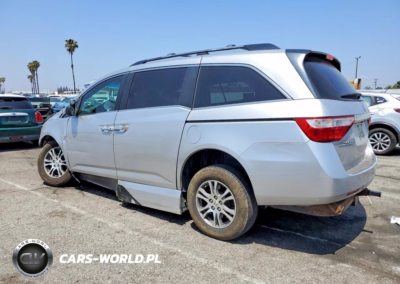 2011 Honda Odyssey Exl VIN:5FNRL5H68BB066059 - 2