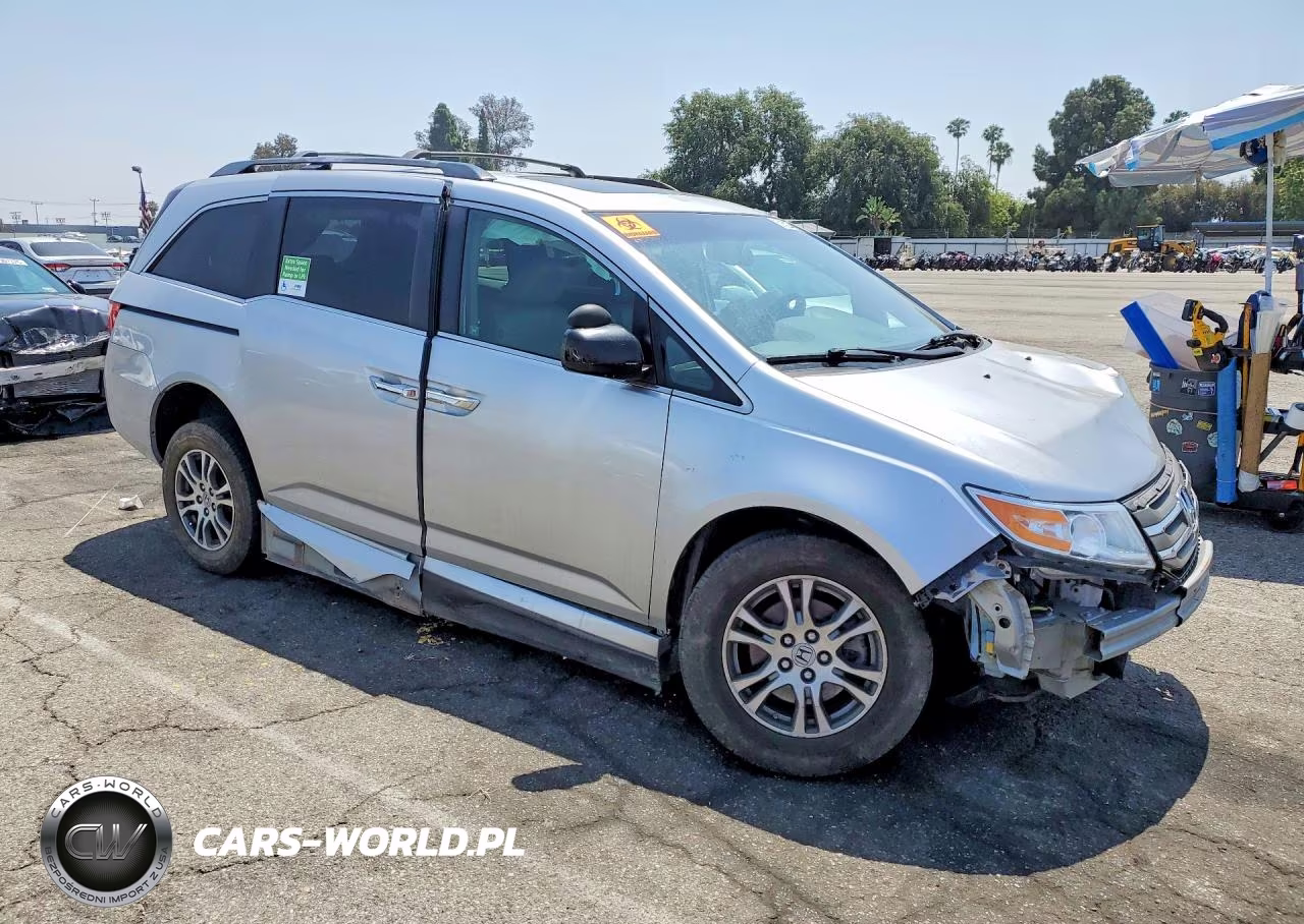 2011 Honda Odyssey Exl VIN:5FNRL5H68BB066059 - 4