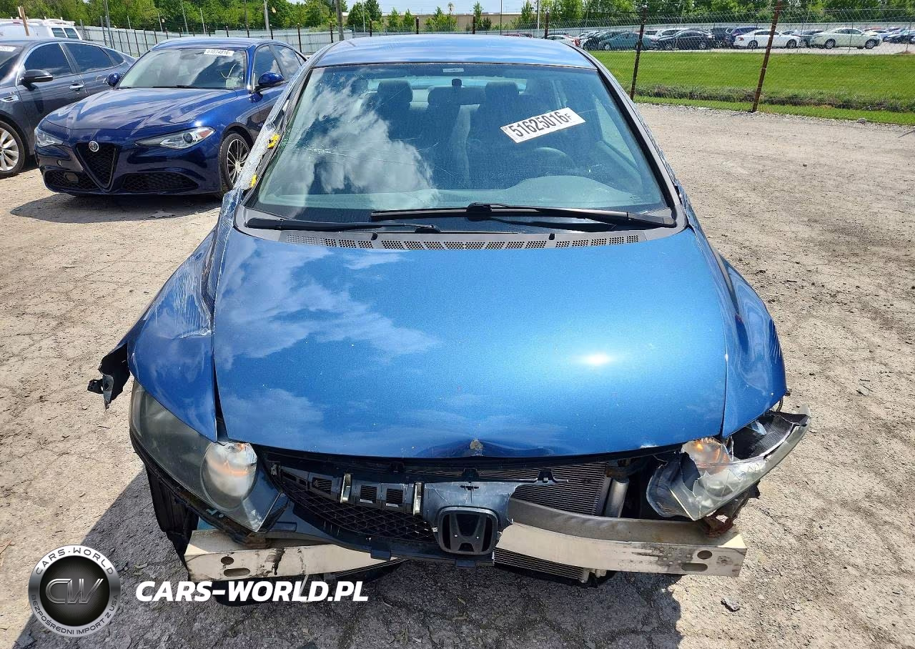 2009 Honda Civic Vp VIN:1HGFA15349L014710 - 5