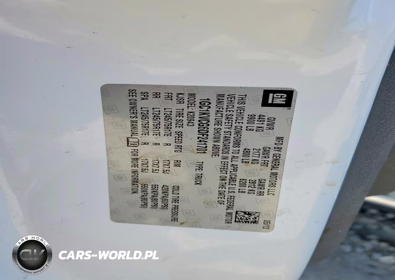 2013 Chevrolet Silverado K2500 Heavy Duty VIN:1GC1KVCG6DF241701 - 12