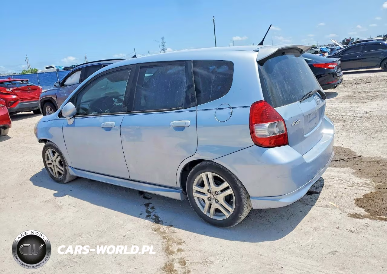 2008 Honda Fit Sport VIN:JHMGD38668S041907 - 2