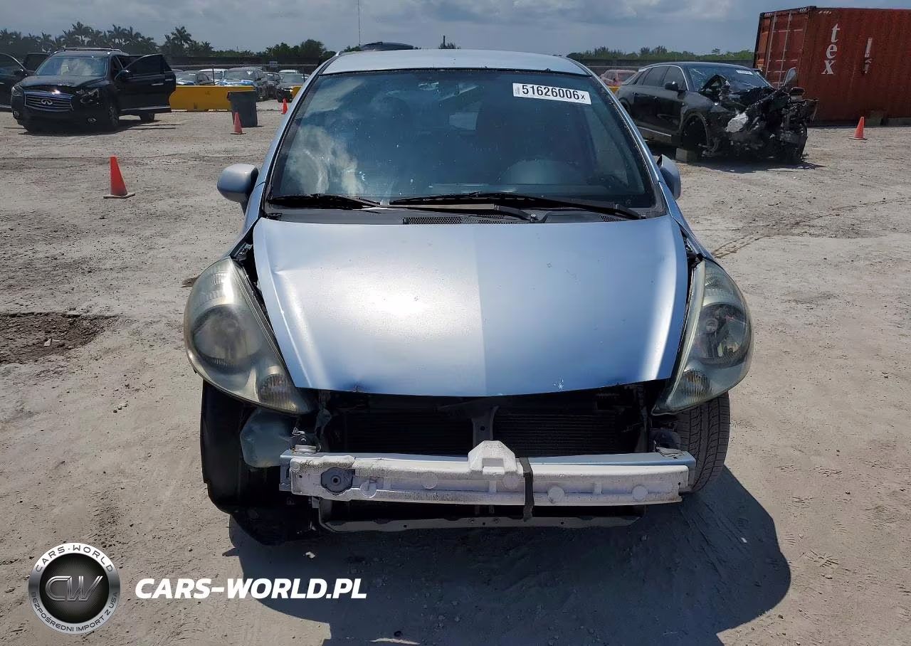 2008 Honda Fit Sport VIN:JHMGD38668S041907 - 5