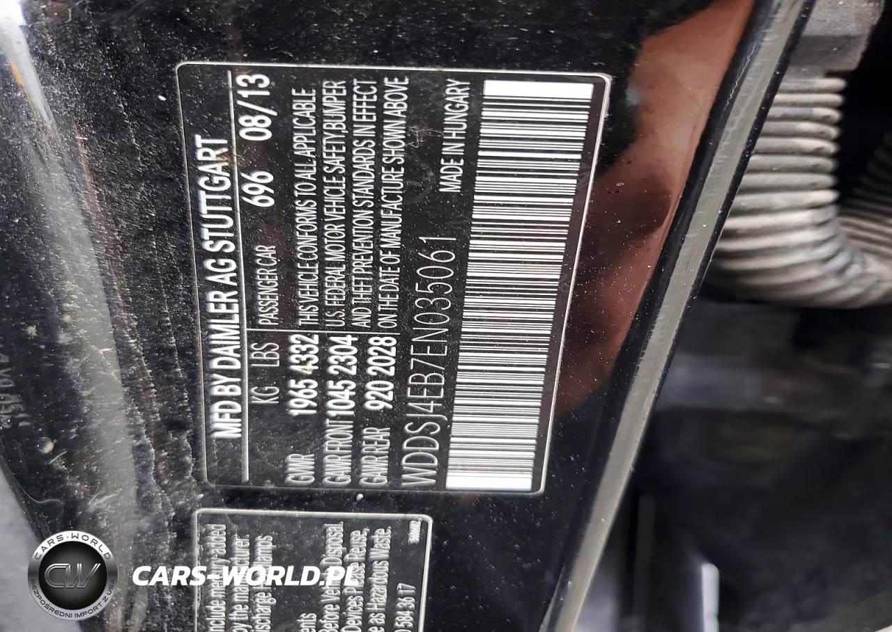 2014 Mercedes-Benz Cla 250 VIN:WDDSJ4EB7EN035061 - 12