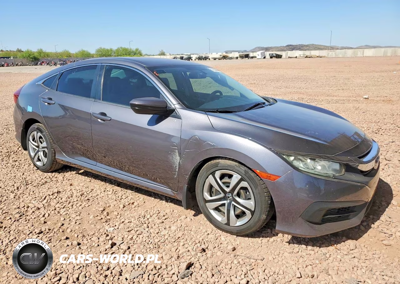 2018 Honda Civic Lx VIN:2HGFC2F54JH601197 - 4