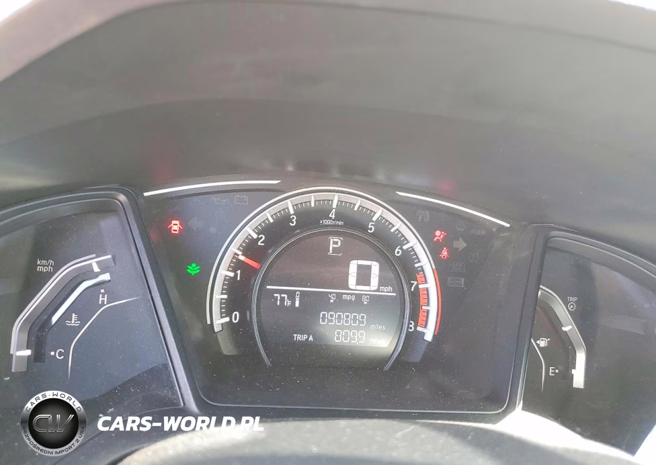 2018 Honda Civic Lx VIN:2HGFC2F54JH601197 - 9