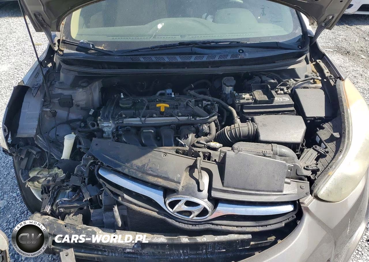 2013 Hyundai Elantra Gls VIN:5NPDH4AE5DH281278 - 11