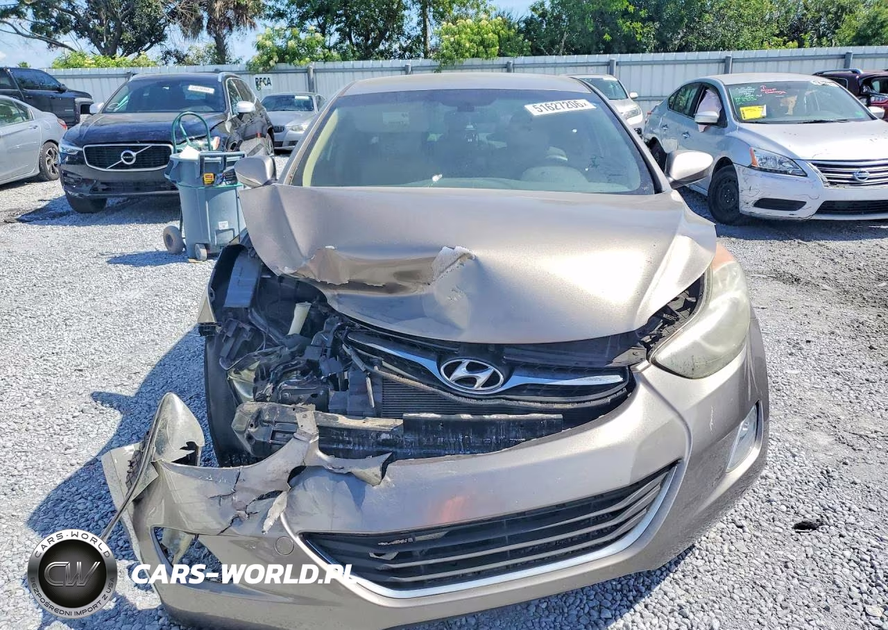 2013 Hyundai Elantra Gls VIN:5NPDH4AE5DH281278 - 5