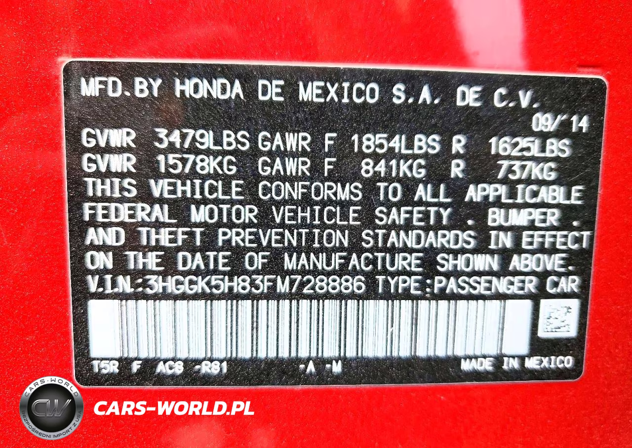 2015 Honda Fit Ex VIN:3HGGK5H83FM728886 - 12