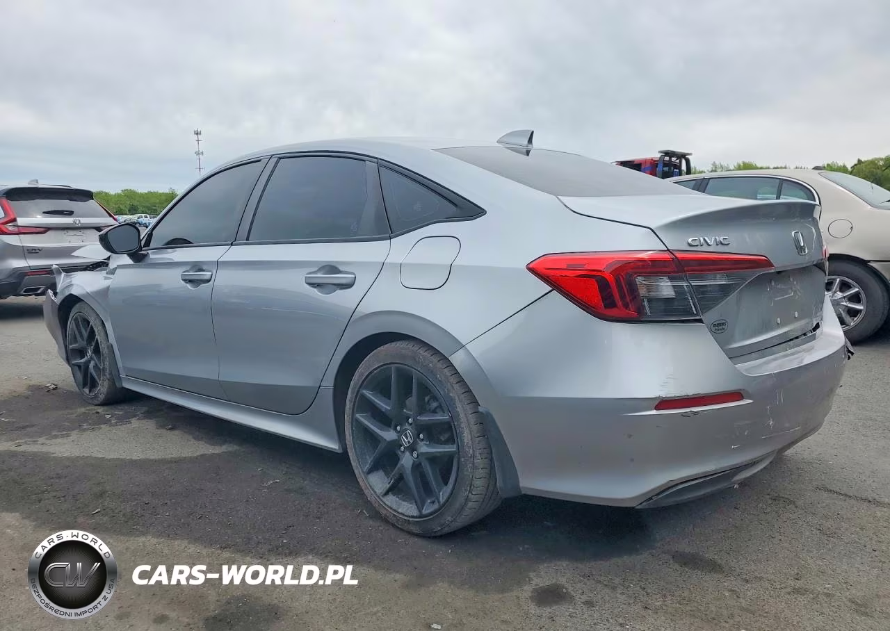 2022 Honda Civic Sport VIN:2HGFE2F57NH603249 - 2