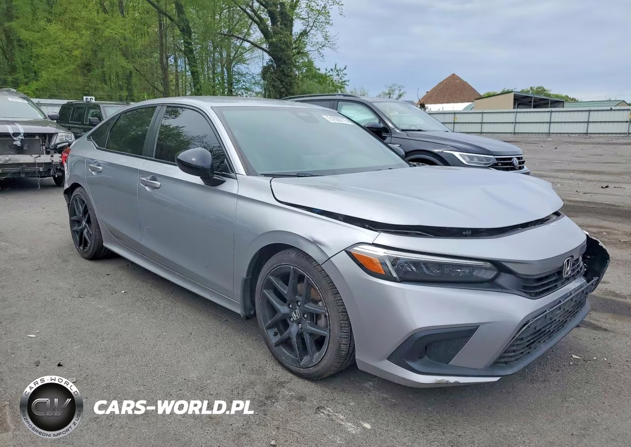 2022 Honda Civic Sport VIN:2HGFE2F57NH603249 - 4