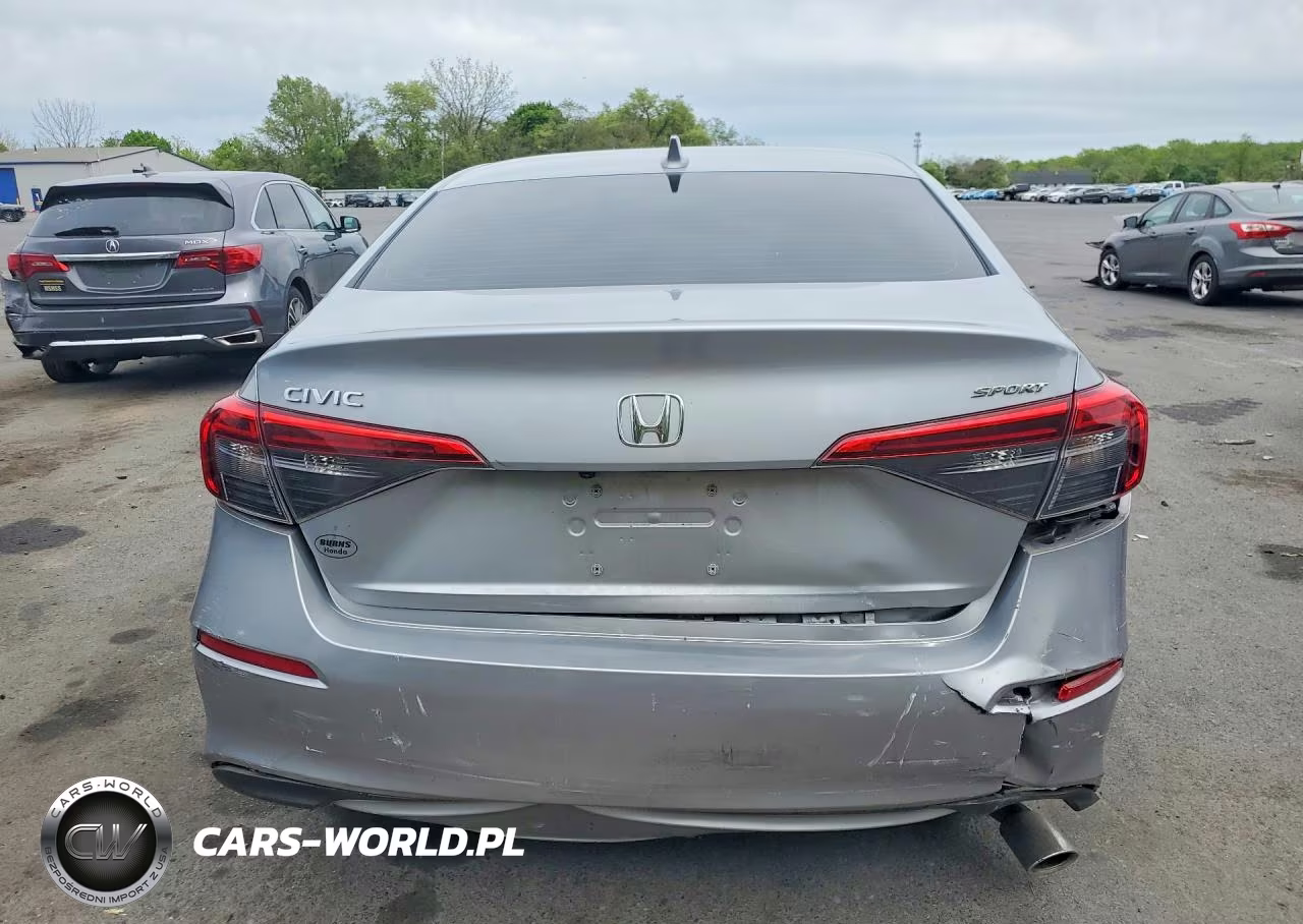 2022 Honda Civic Sport VIN:2HGFE2F57NH603249 - 6