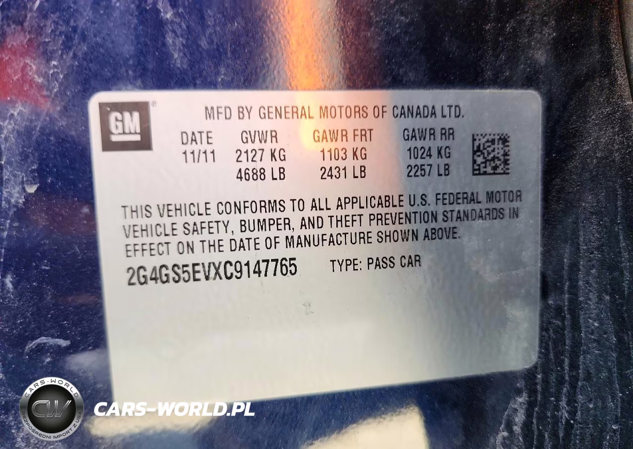 2012 Buick Regal Premium VIN:2G4GS5EVXC9147765 - 12