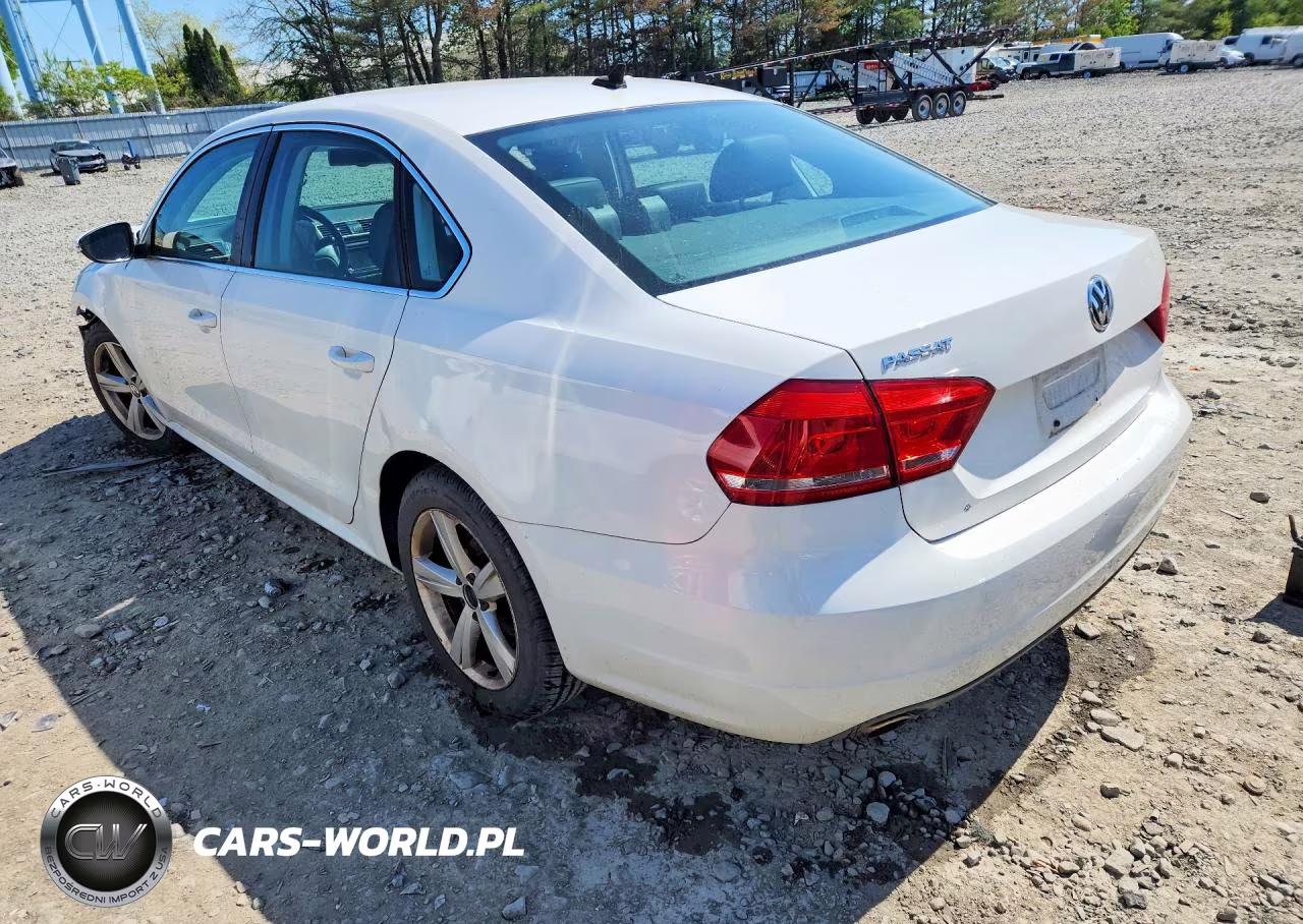 2012 Volkswagen Passat Se VIN:1VWBP7A3XCC084205 - 2