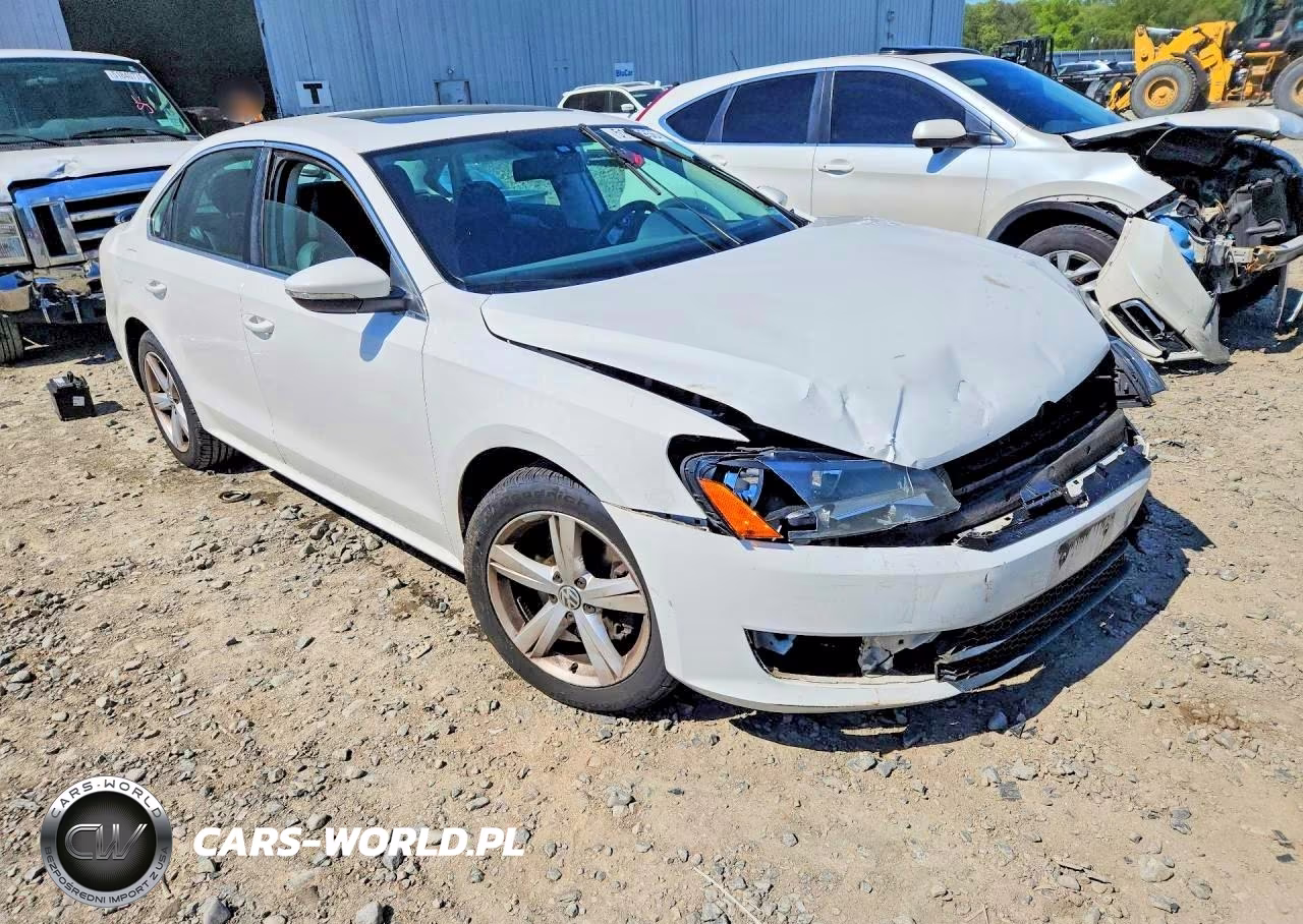 2012 Volkswagen Passat Se VIN:1VWBP7A3XCC084205 - 4