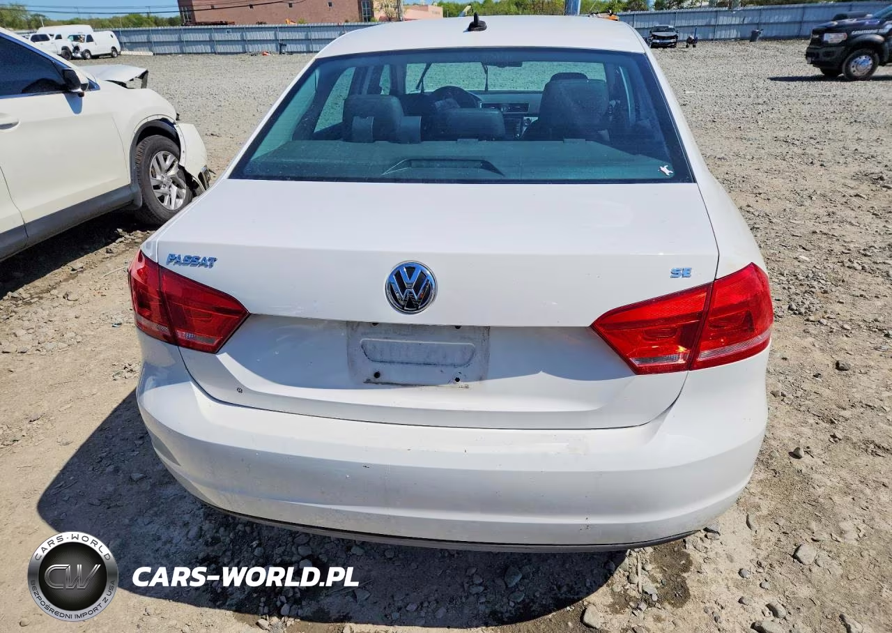 2012 Volkswagen Passat Se VIN:1VWBP7A3XCC084205 - 6