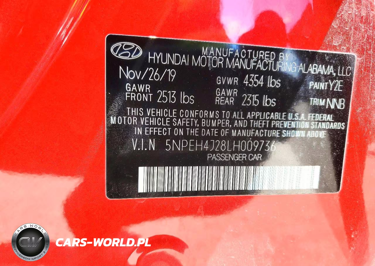2020 Hyundai Sonata Limited VIN:5NPEH4J28LH009736 - 12