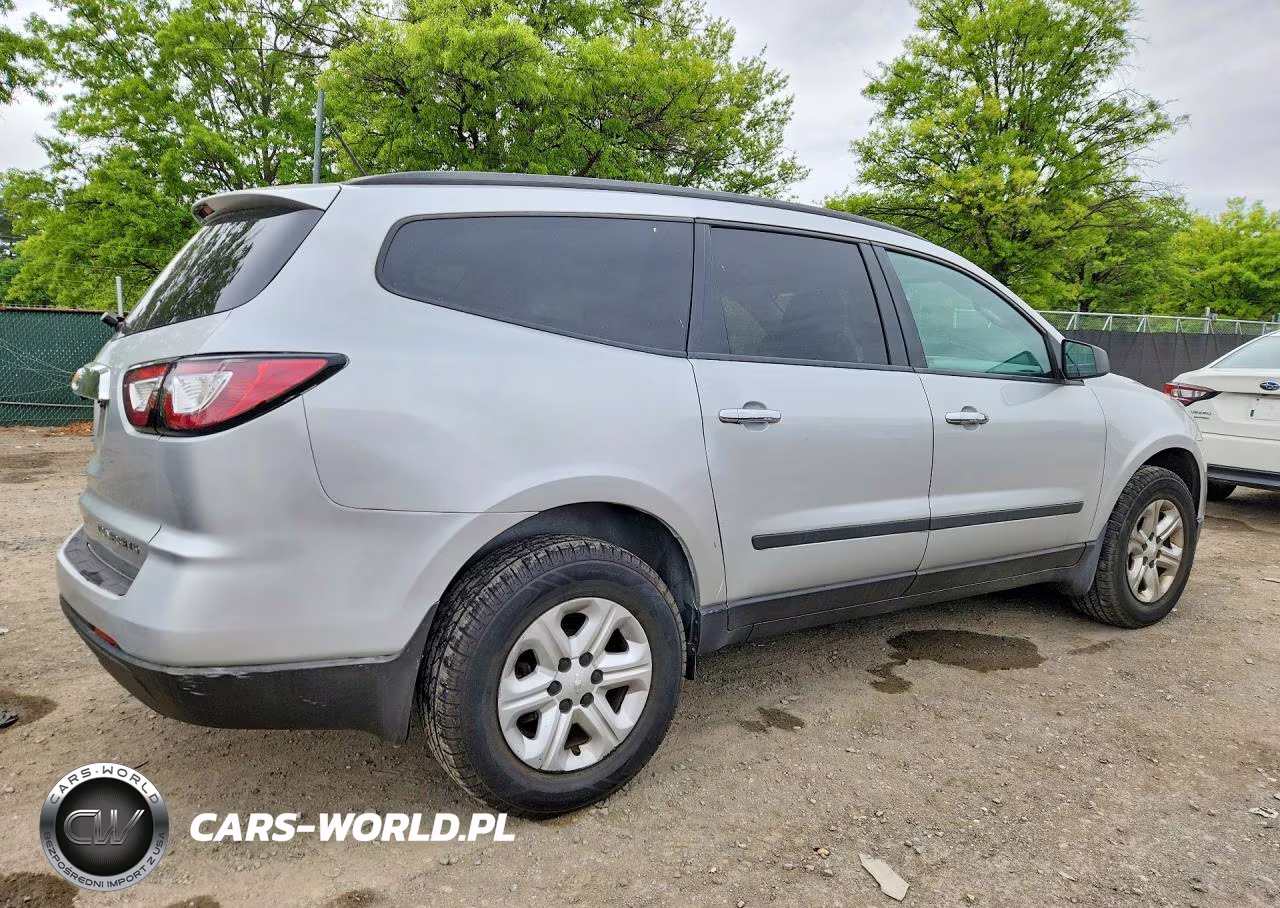 2013 Chevrolet Traverse Ls VIN:1GNKVFED1DJ190603 - 3