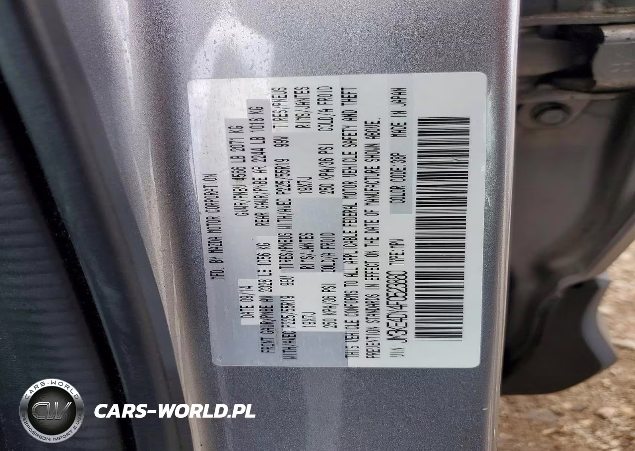 2015 Mazda Cx-5 Gt VIN:JM3KE4DY4F0523880 - 12