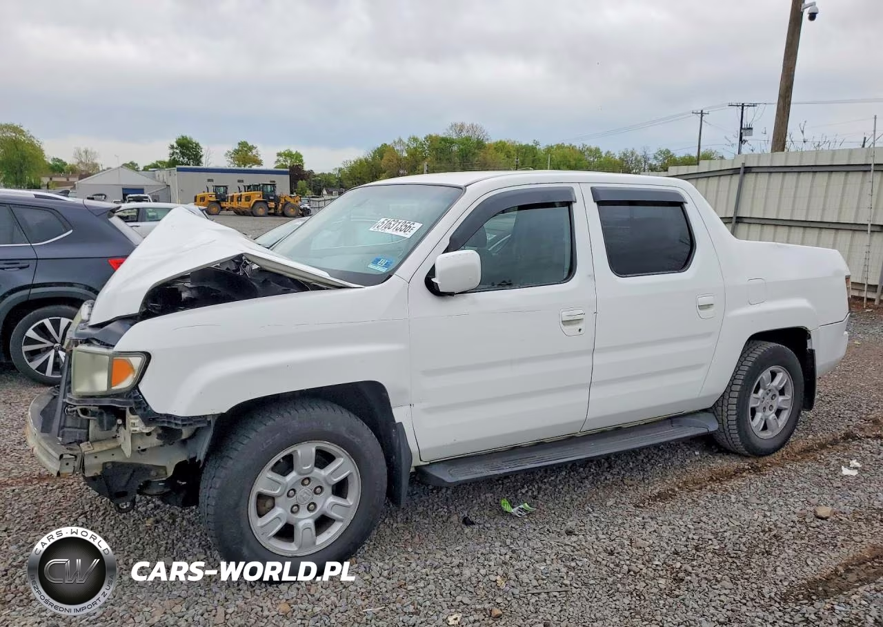 2006 Honda Ridgeline Rts VIN:2HJYK164X6H536967 - 1