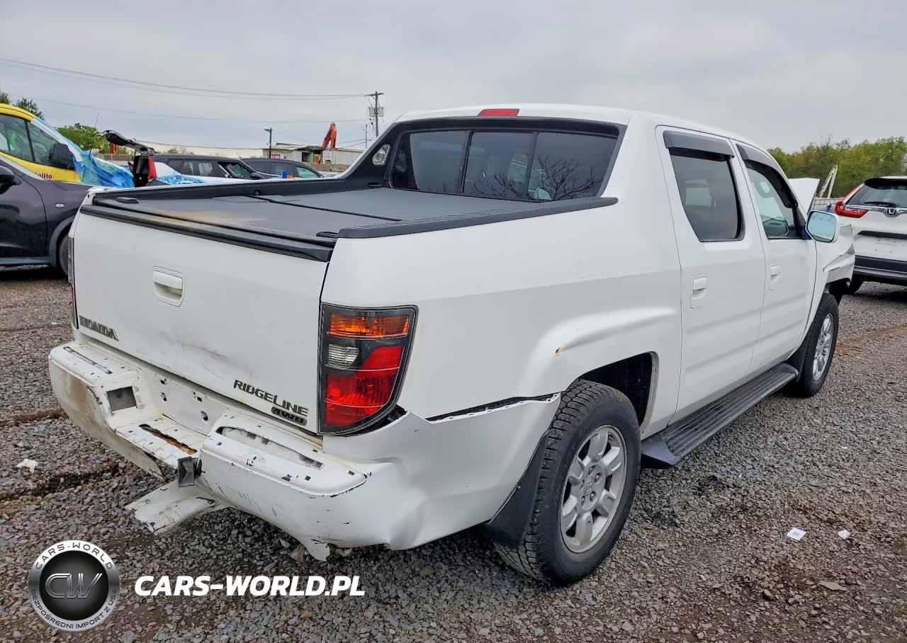 2006 Honda Ridgeline Rts VIN:2HJYK164X6H536967 - 3