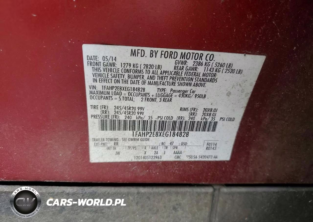 2014 Ford Taurus Sel VIN:1FAHP2E8XEG184828 - 13