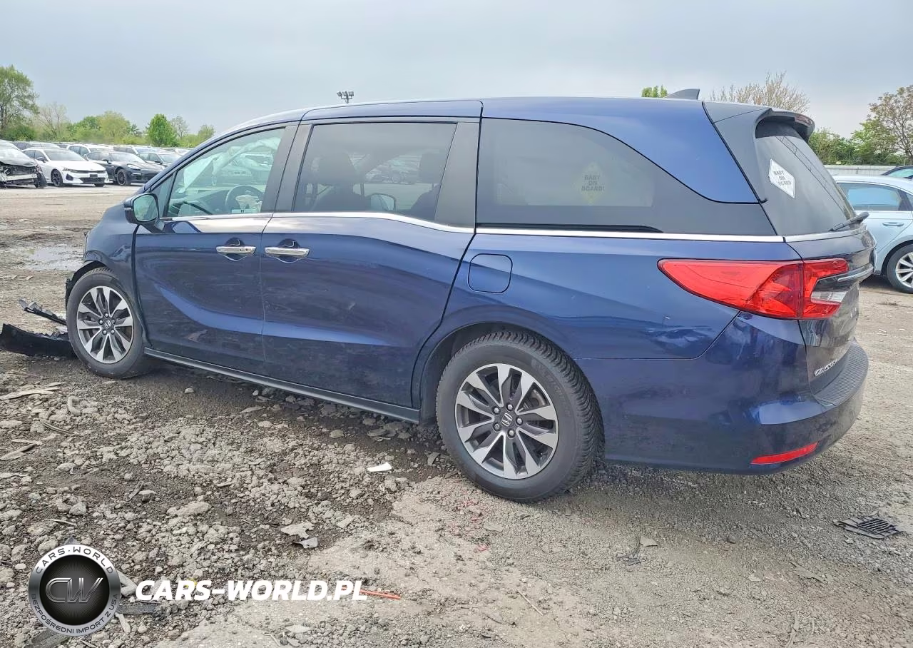 2022 Honda Odyssey Exl VIN:5FNRL6H75NB060786 - 2