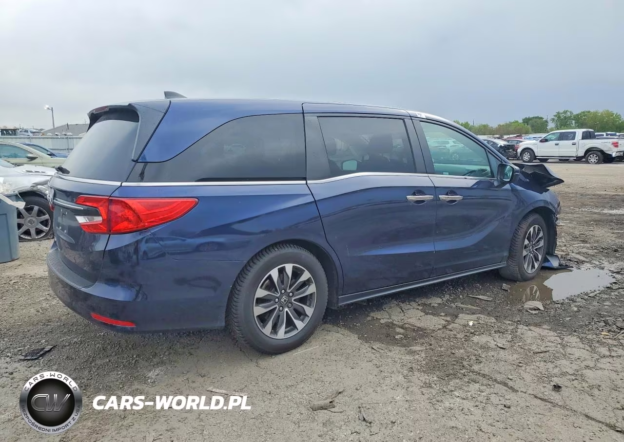 2022 Honda Odyssey Exl VIN:5FNRL6H75NB060786 - 3