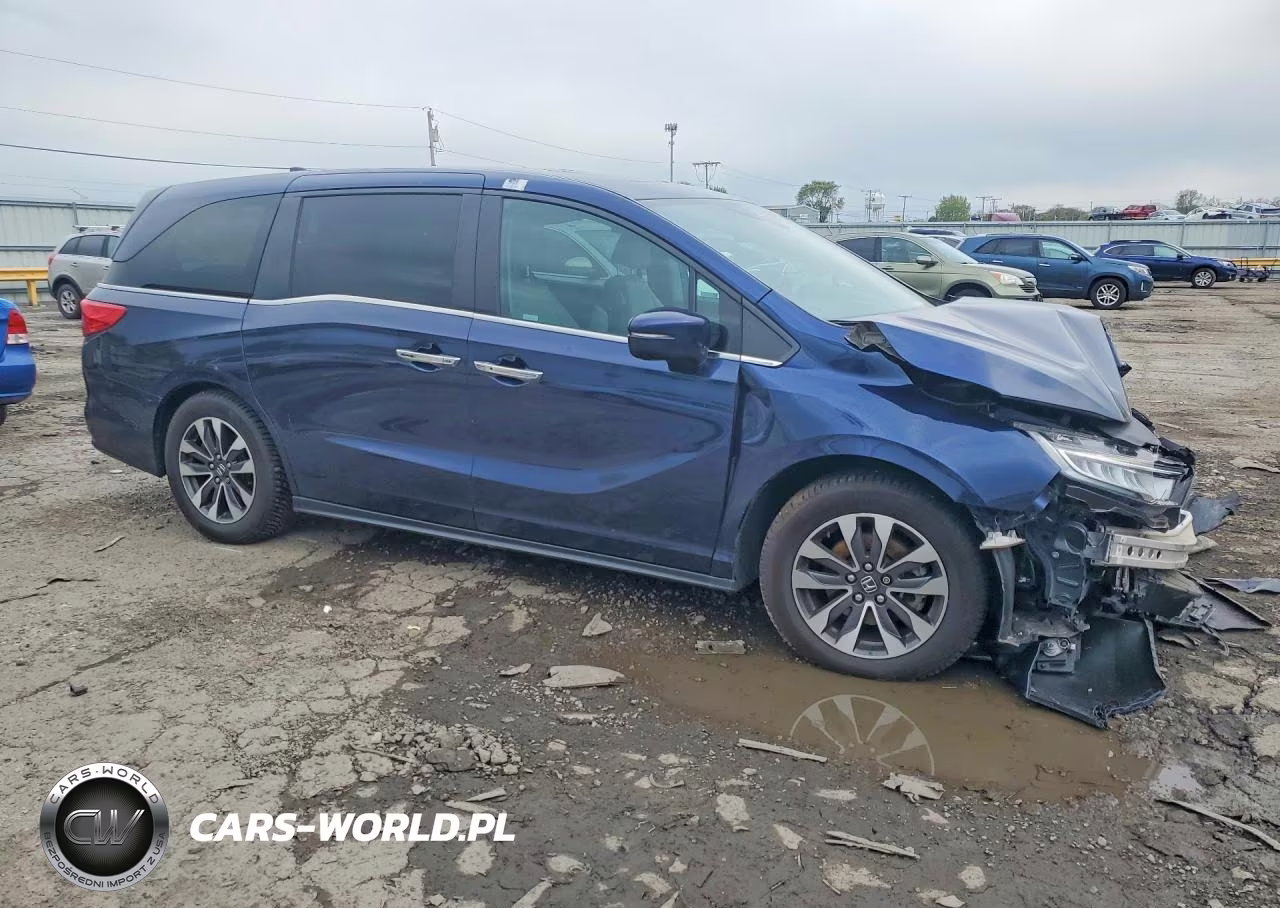 2022 Honda Odyssey Exl VIN:5FNRL6H75NB060786 - 4