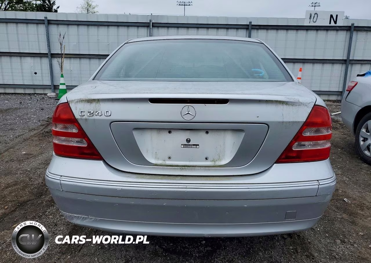 2004 Mercedes Benz C 240 VIN:WDBRF61J44E015303 - 6