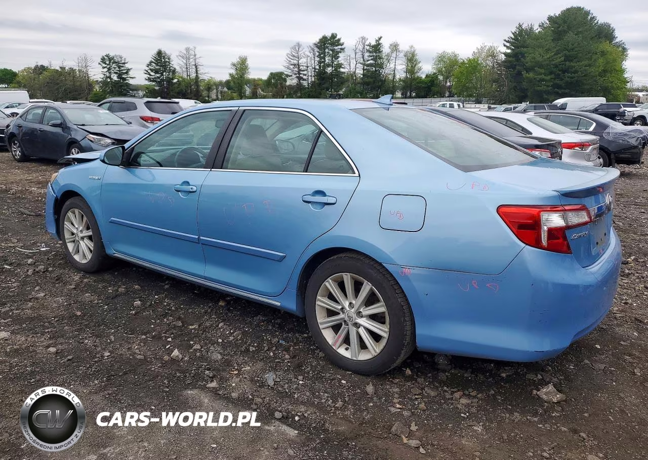 2012 Toyota Camry Hybrid Le VIN:4T1BD1FK7CU038927 - 2