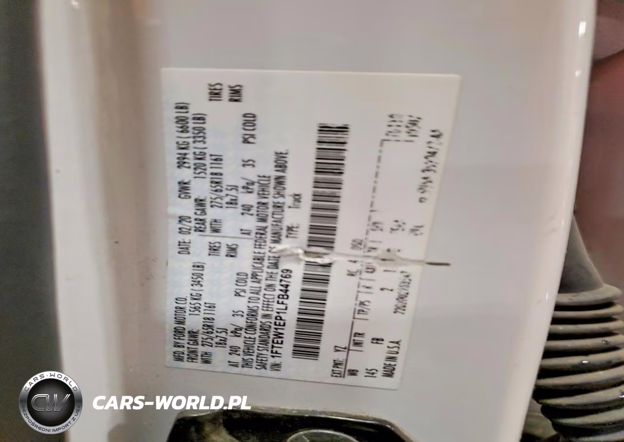 2020 Ford F150 Supercrew VIN:1FTEW1EP1LFB44769 - 13