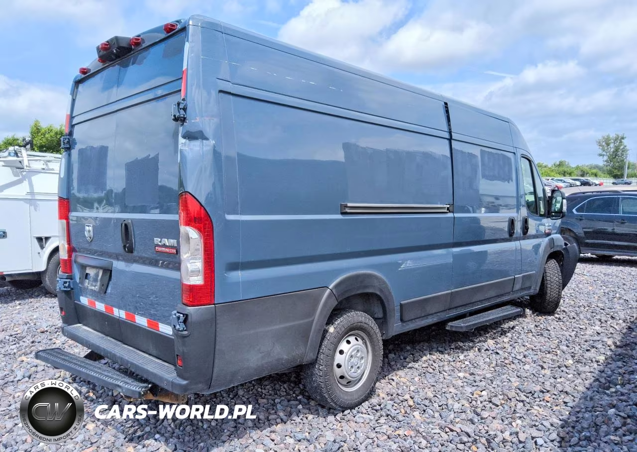 2019 Ram Promaster 3500 Delivery Van VIN:3C6URVJG6KE549123 - 3
