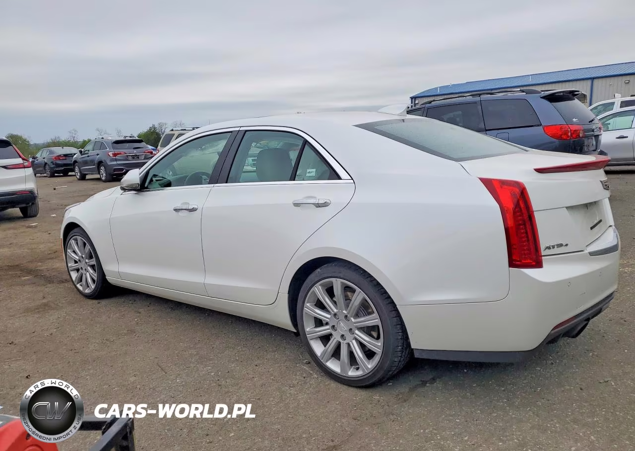 2015 Cadillac Ats Luxury VIN:1G6AH5RXXF0130292 - 2